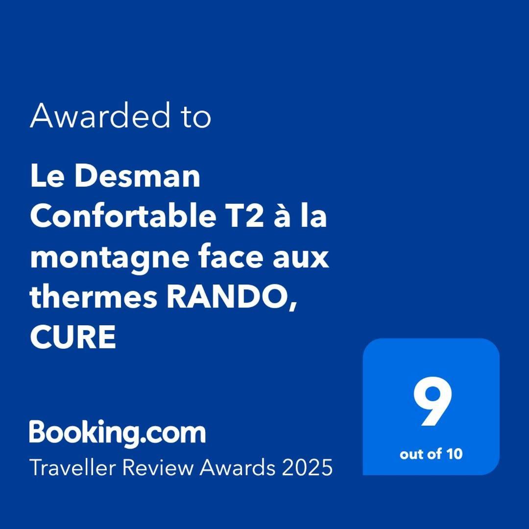 "Le Desman" Confortable T2 A La Montagne Face Aux Thermes Rando, Cure Олю-ле-Бен Екстер'єр фото